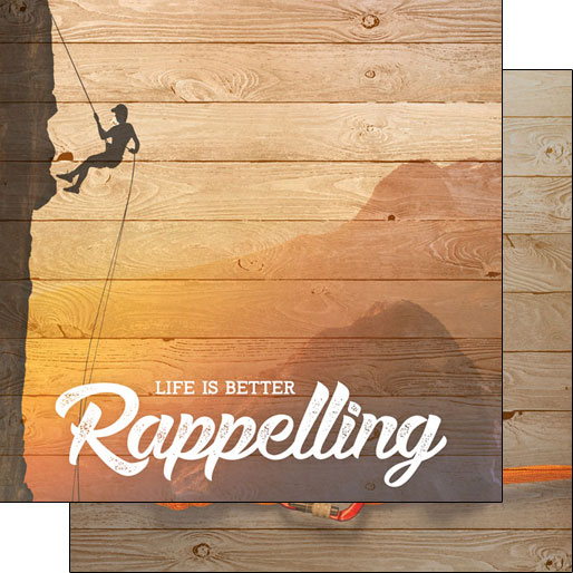 Stamping Station - Life is Better Rappelling Paper